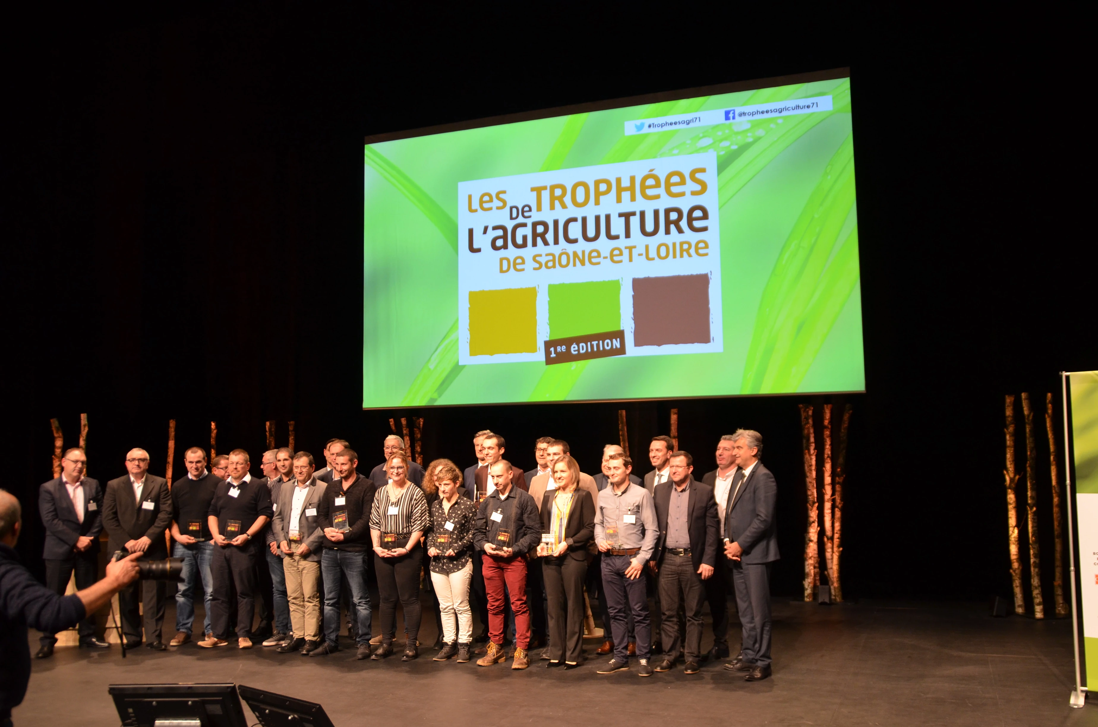 Onze représentants de l’excellence aux premiers Trophées de l’agriculture en Saône-et-Loire organisés par le JSL