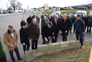 La première pierre du nouvel abattoir d'Autun est posée !