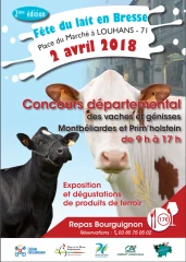 La 2e Fête du lait en Bresse aura lieu à Louhans le 2 avril