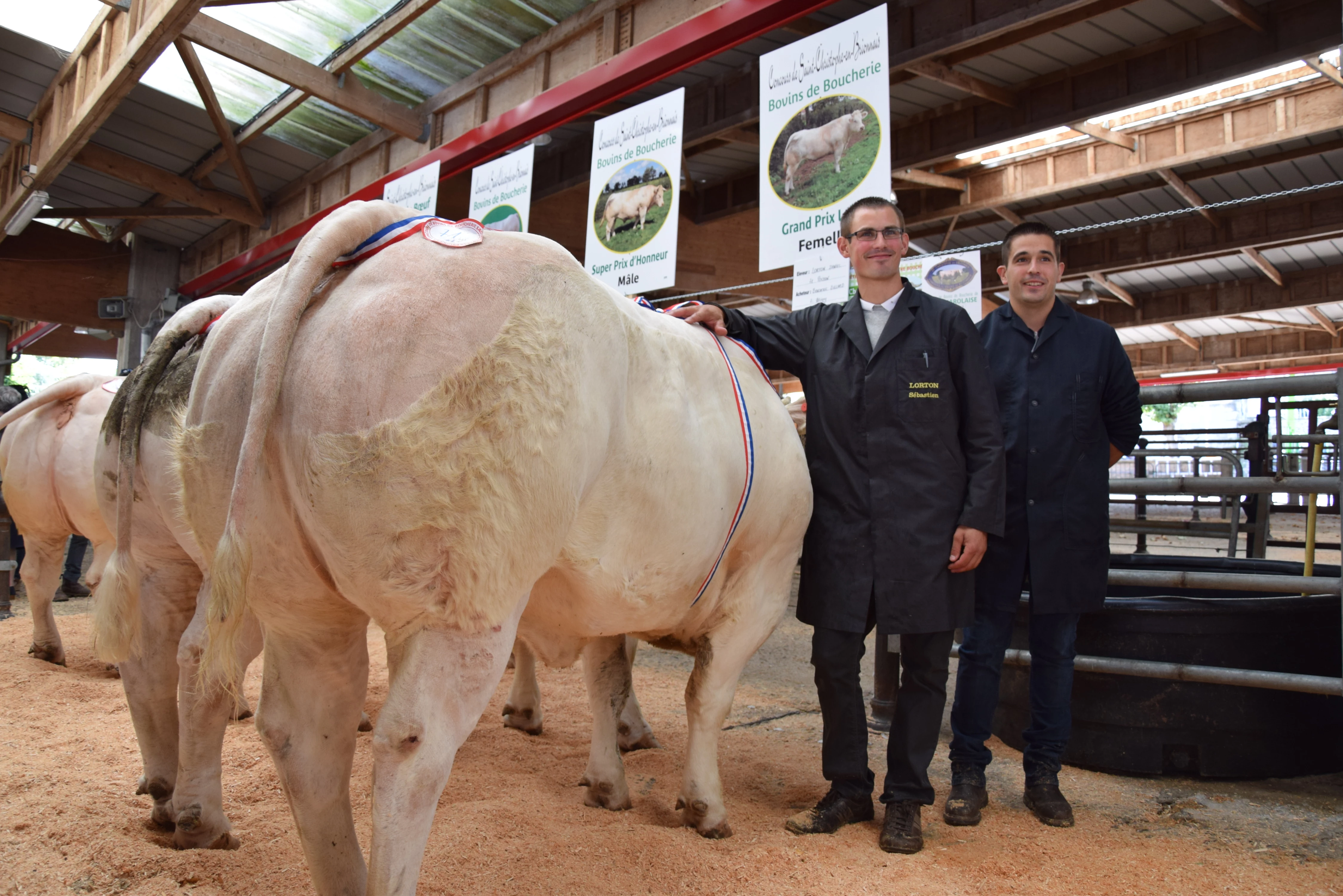 De très bonnes ventes au concours de Saint-Christophe !