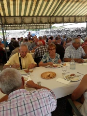 Les anciens exploitants en randonnée dans la Vallée des Vaux 