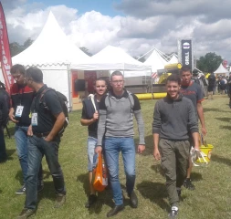 Les élèves du CFA de Saône et Loire à la découverte du salon de l’herbe