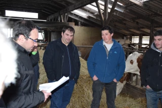 A Vérissey, Alexis Vendème s'est installé bien décidé à vivre du lait !