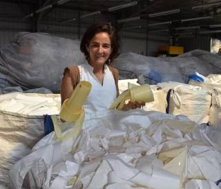 L’entreprise solidaire qui recycle la glassine