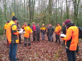 Journée marteloscope pour les élèves du lycée de la nature et de la forêt de Velet