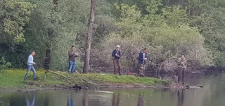 Sortie pêche aux étangs de Laizy pour les élèves du Lycée de la nature et de la forêt de Velet