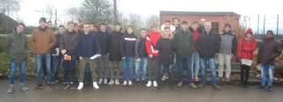 Les élèves du lycée de l’horticulture et du paysage de Tournus à la découverte de l’entreprise Paysages 2000