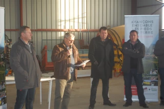 De fructueux échanges avec les viticulteurs à Saint-Gengoux-de-Scissé et Chânes