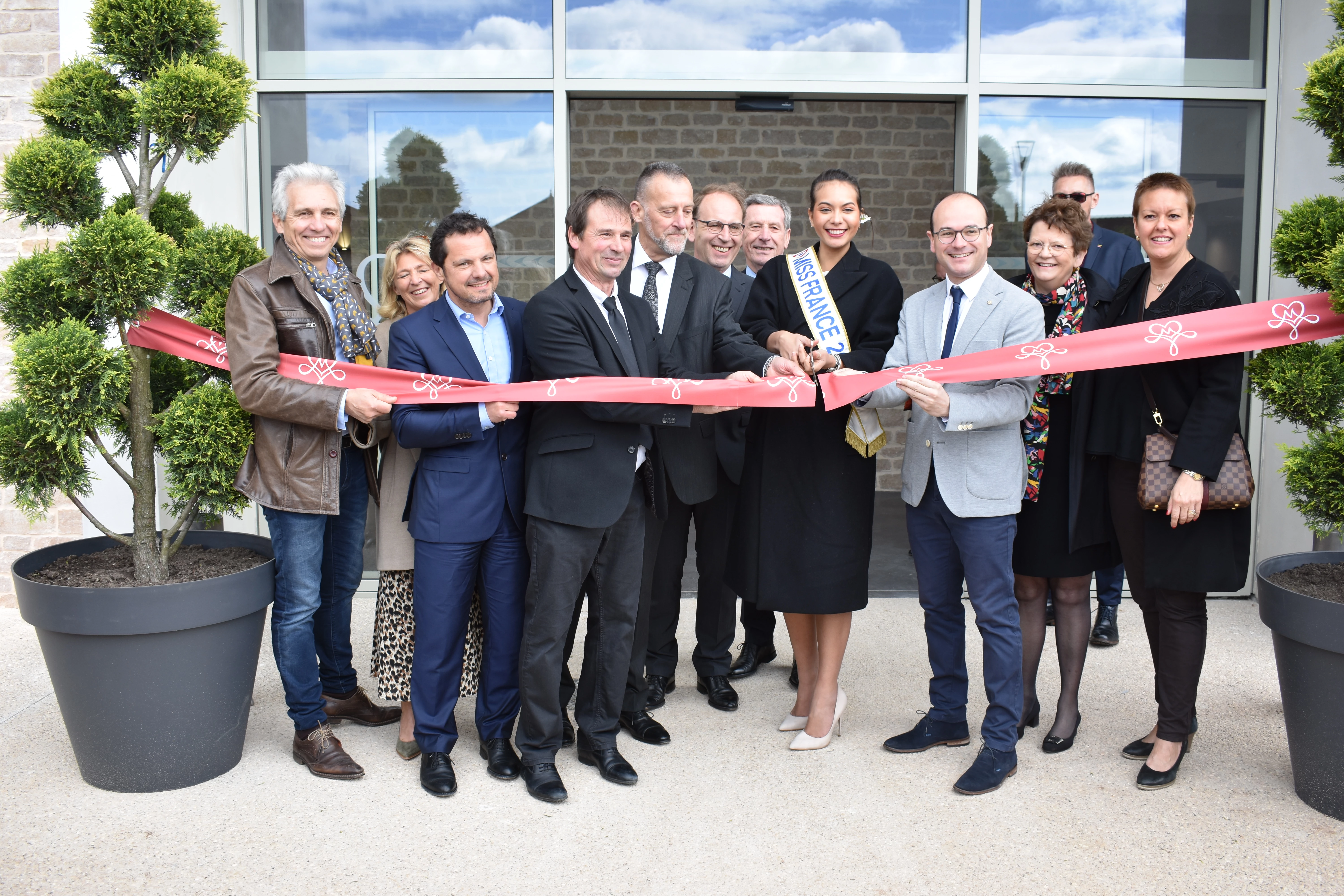 Inauguration de la "Maison Millebuis" à Buxy
