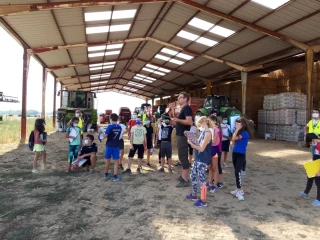Vélo et tour de ferme