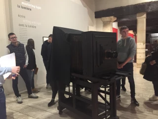 Les Terminales Bac Pro de la MFR d'Anzy-le-Duc au musée de la photo