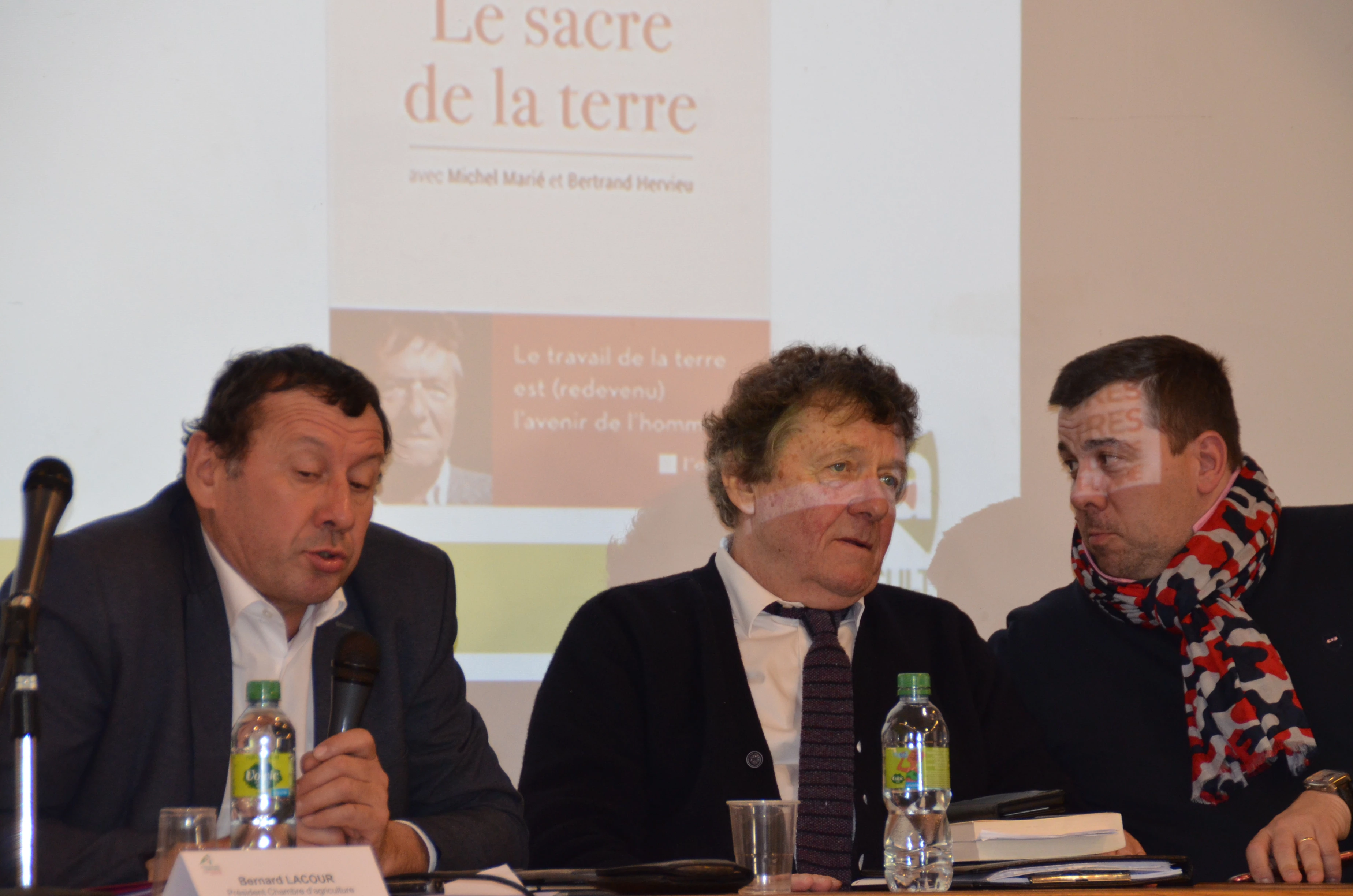 Le renouvelable, c’est vous ! dit Jean Viard aux agriculteurs, lors de la session Chambre