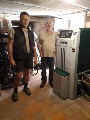 Olivier et Philippe Benon ont installé leur chaudière en 2008.