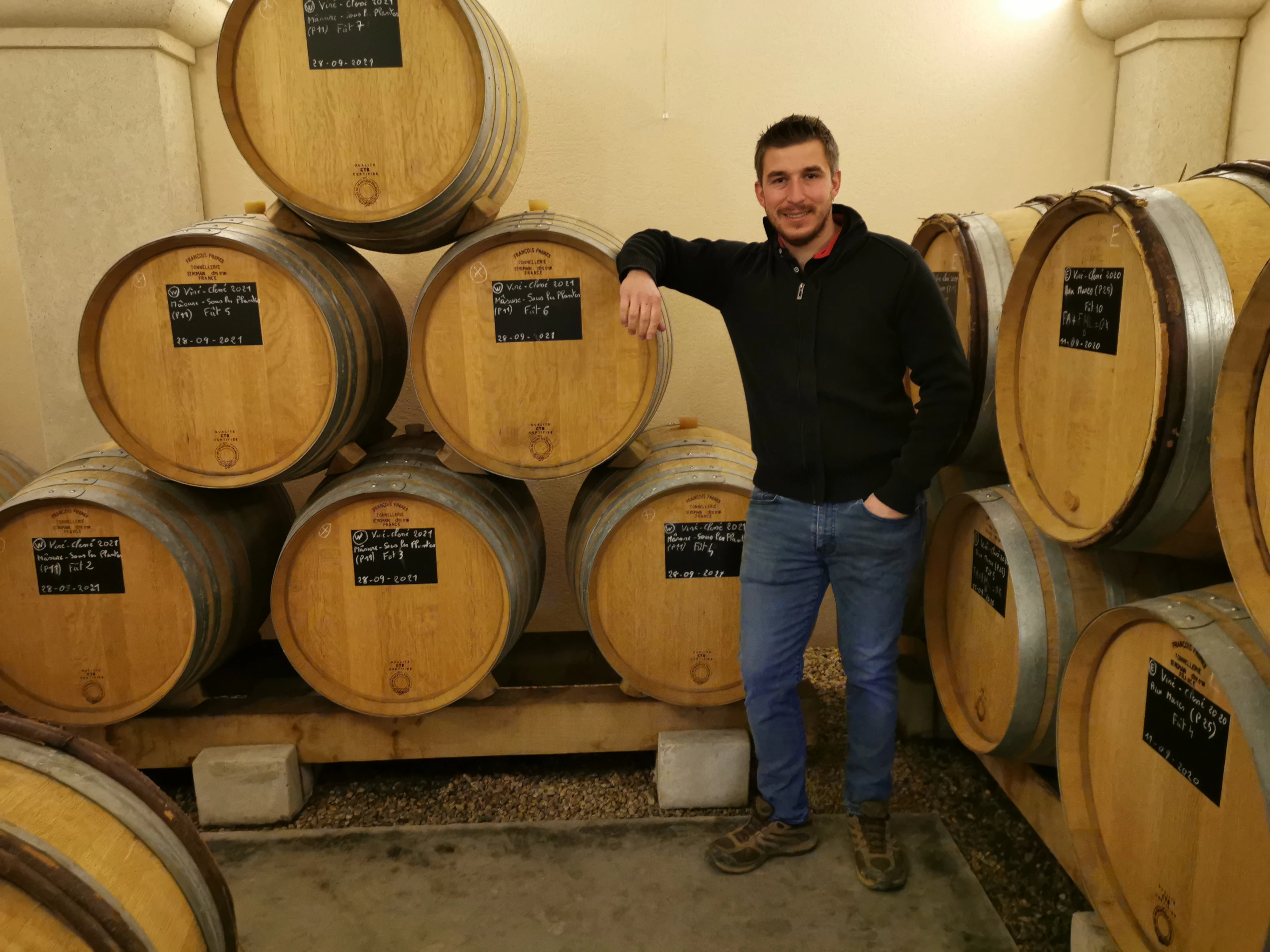 Un travail en cave avec deux particularités