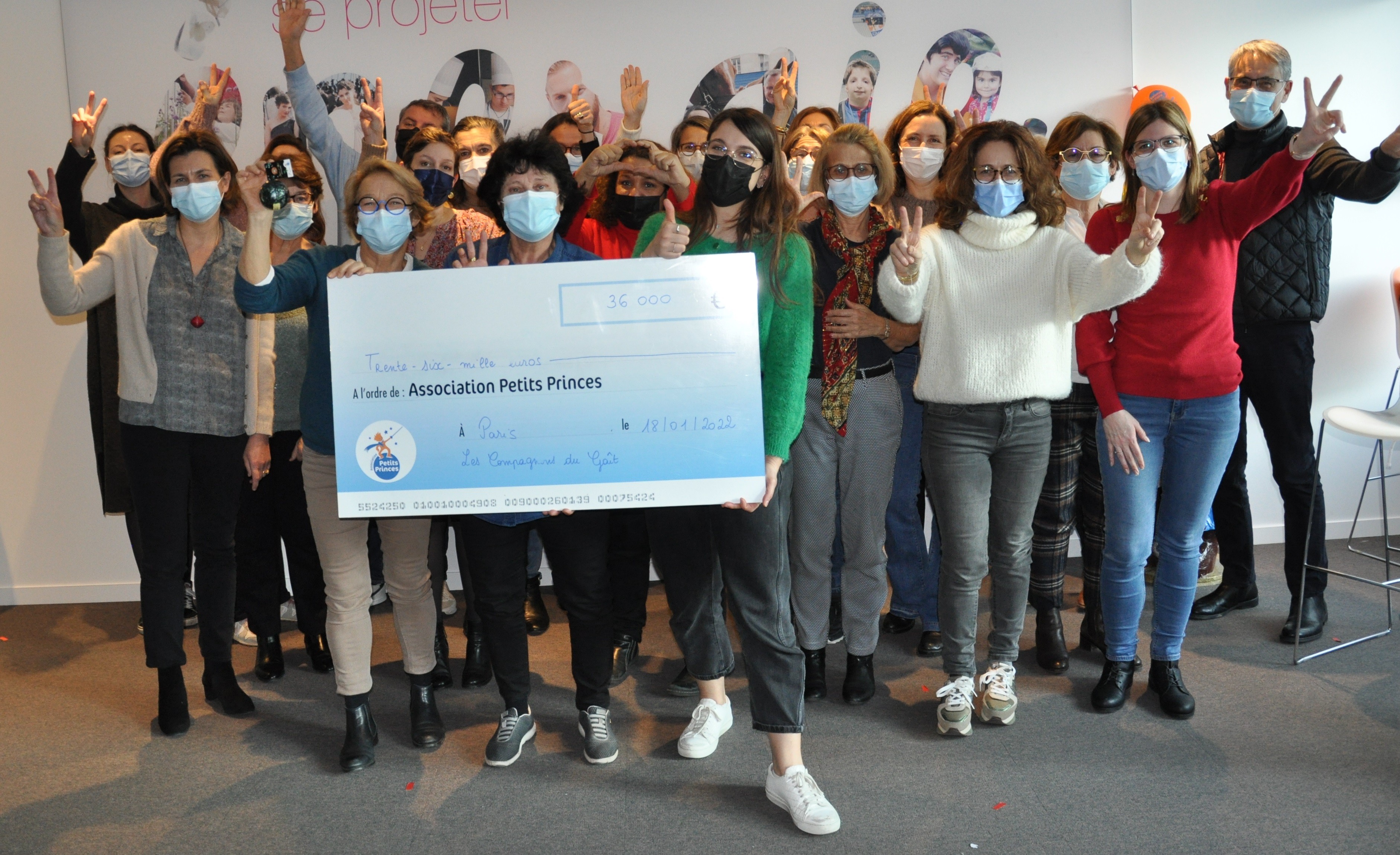 Les Compagnons du Goût solidaires de l’Association Petits Princes