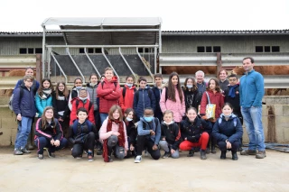 Des collégiens en immersion à l’EARL Limouzen