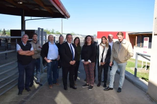 Le président d’Interbev en visite 