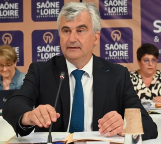 Le président du Conseil départemental, André Accary.
