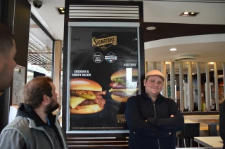 Opération coup de poing des éleveurs de Saône-et-Loire.