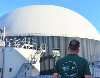 Inauguration de l'unité de méthanisation de BioÉnergie Pierroise
