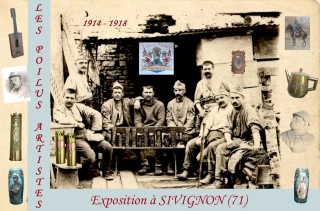 Les instruments de musique au Musée du Poilu, un peu de musique pour couvrir l'horreur des tranchées