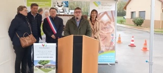 Le chantier du béguinage de Saint-Martin-Belle-Roche est lancé