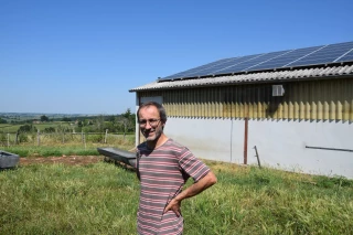 De l’électricité solaire alimente la fromagerie à Prizy
