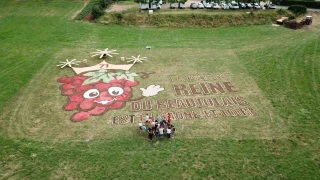 La petite reine du beaujolais est en Saône-et-Loire