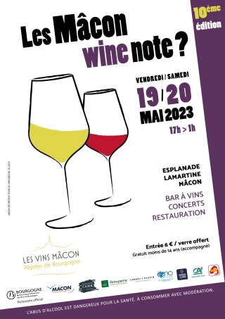 Nouvelle édition du festival Les Mâcon wine note ? 