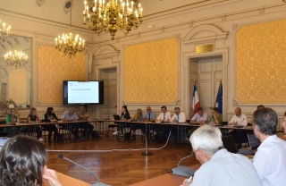 Le comité départemental des ENR réunis pour la première fois à la prefecture.