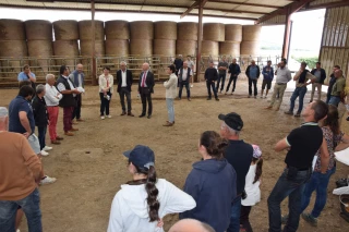 La profession reçoit le nouveau sous-préfet de l'arrondissement d'Autun