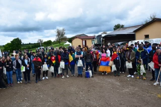 Ambiance coupe du monde avec les Ovinpiades des jeunes bergers à Charolles !