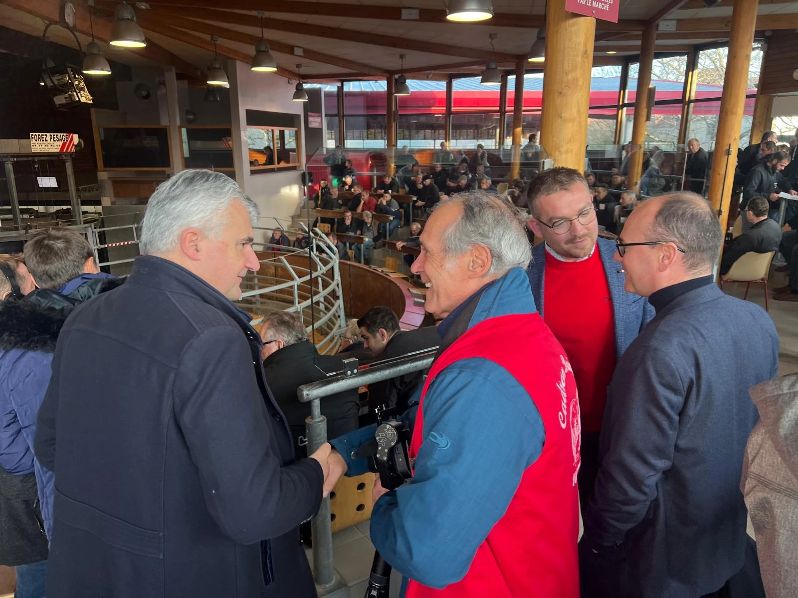 La visite du président des intercommunalités de France 