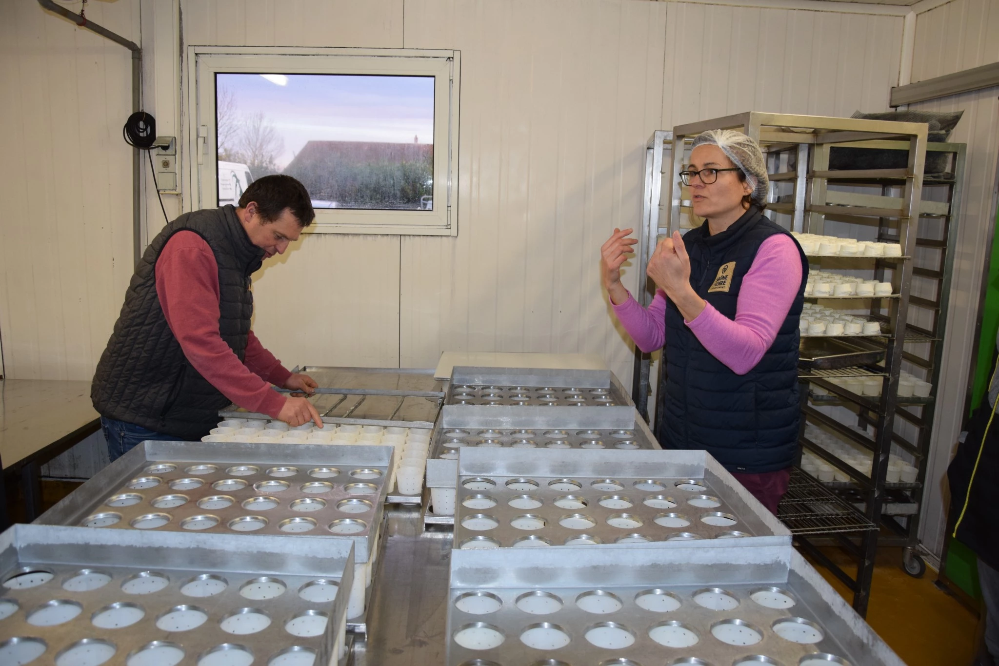 Des fromages de chèvres et des volailles de Bresse