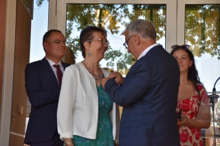 Anne Gonthier, Chevalier du Mérite Agricole