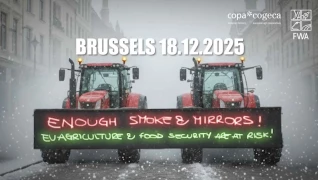 <B>Défendons notre agriculture européenne !</B>