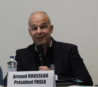 Arnaud Rousseau réélu président de la FNSEA pour un second mandat