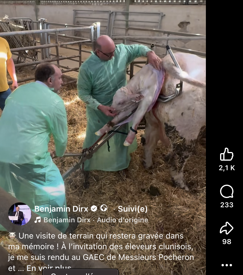 Rencontres législatives avec Benjamin Dirx sur le thème de la loi d’urgence agricole