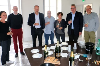 Fort de son IGP, le Brillat-Savarin s'associe au Crémant de Bourgogne