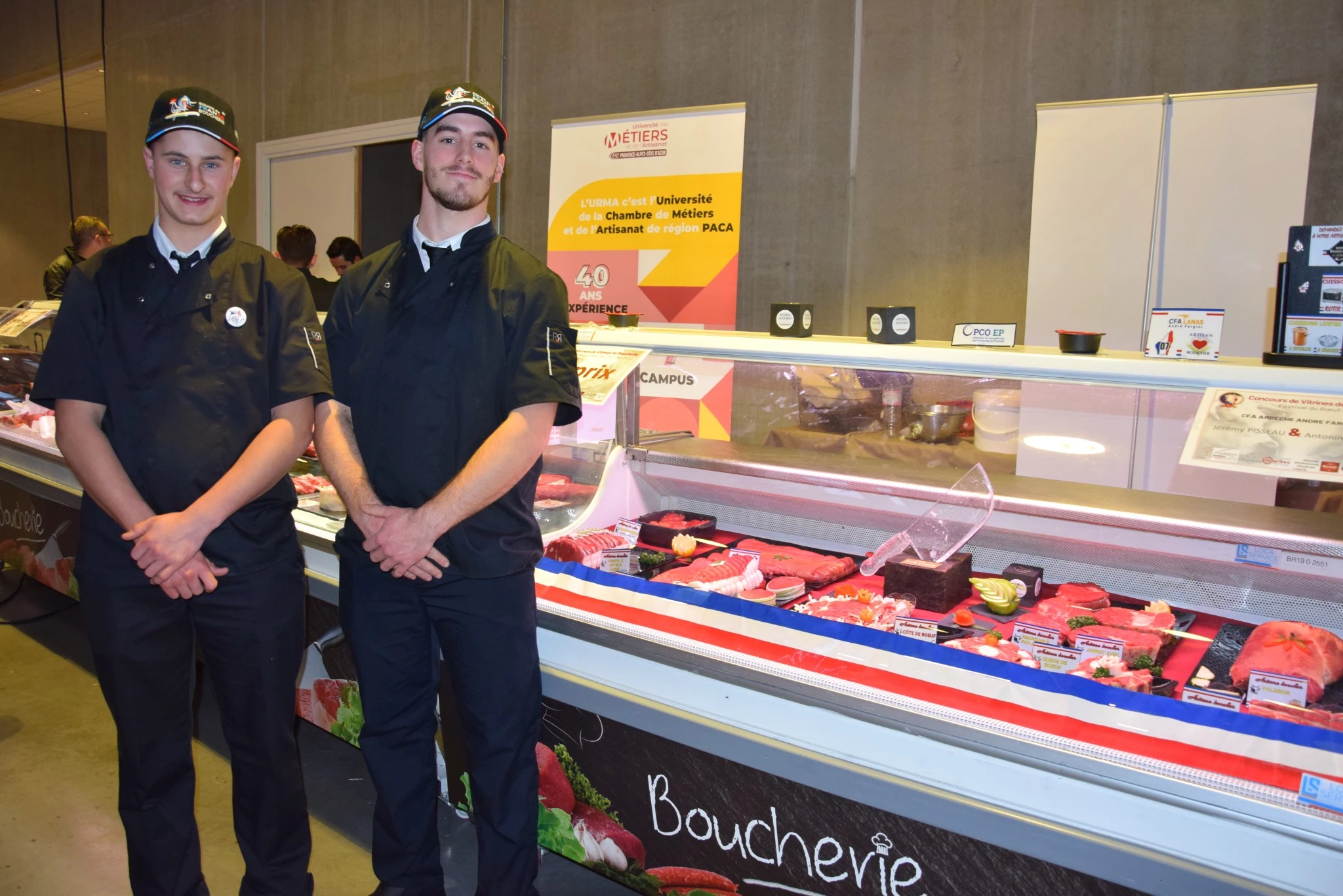 Deux ardéchois premiers du concours de vitrines