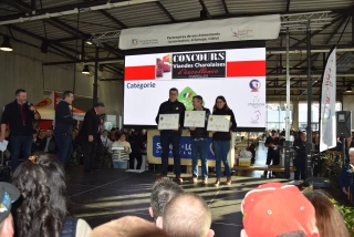 Festival du Boeuf remise des prix concours des viandes d'ecellence