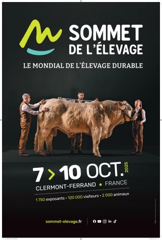 Le Sommet de l’Élevage 2025 sera sans bovins, mais il restera une vitrine d’exception pour les filières d’élevage. Dans un contexte troublé, y participer, c’est à la fois découvrir matériels, services et innovations… et surtout, apporter un signe fort de soutien à ceux qui portent cet événement unique au cœur du Massif central. 