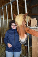 Florence Vantard à Torpes ou le cheval comtois comme art de vivre