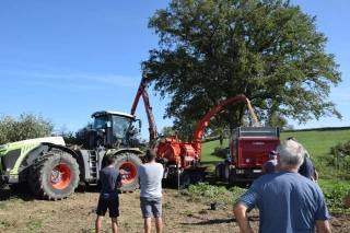 Bois énergie, une opération pilote à Vendenesse-sur-Arroux