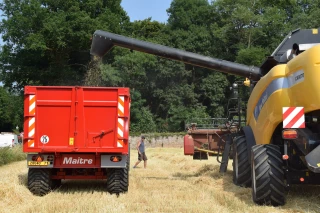 Des moisson 2018 plutôt bonnes malgré une météo atypique