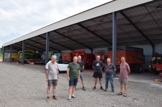 Bâtiment économe pour du matériel en commun