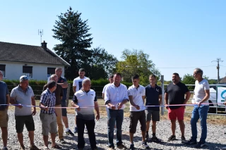 Une ancienne exploitation convertie en QG !