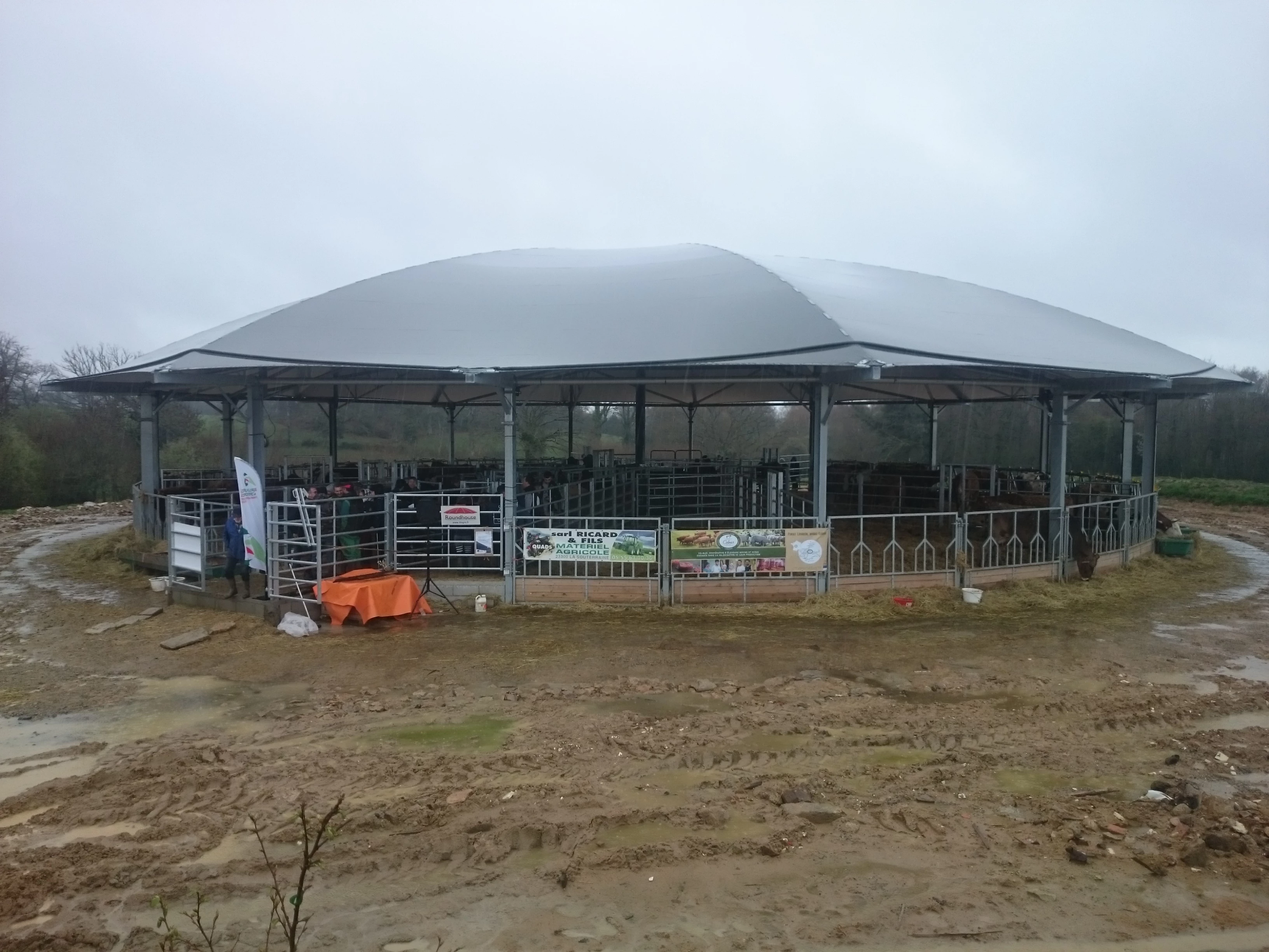 Une stabulation ronde pour un confort et une sécurité, tout en rondeur !