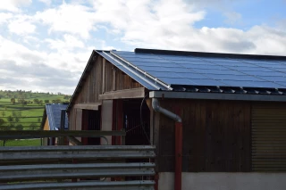 bâtiments agricole élevage avec toiture photovoltaïque