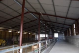 aménagements intérieur bâtiment d'élevage charolais